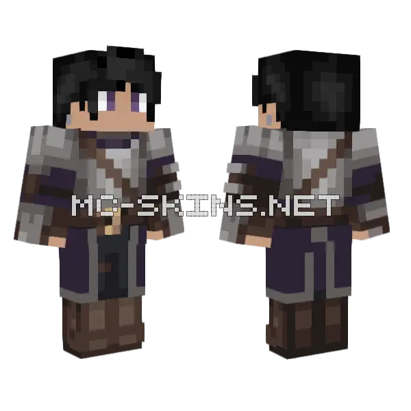 Bennett Guard V1 Fixed Minecraft skin, front and back