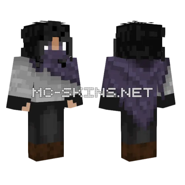 Bennett Thief V 2 Minecraft skin, front and back