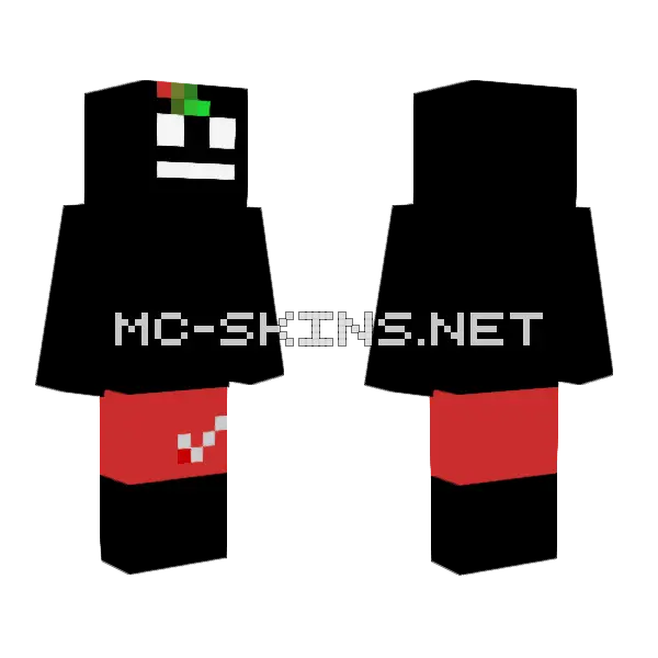 Berkay Imam Minecraft skin, front and back