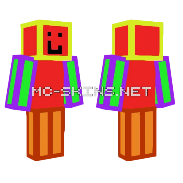 Bernipro4 Minecraft skin, front and back