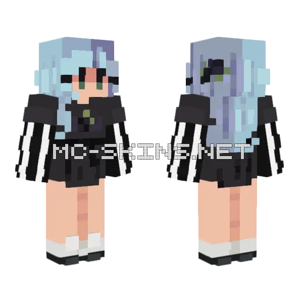 Berries In Summer RCE Minecraft skin, front and back