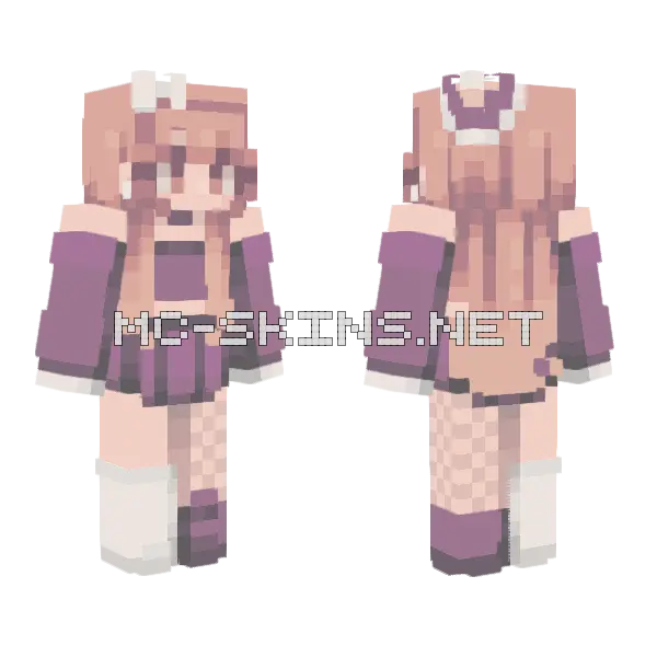 Berry Bush Rce Minecraft skin, front and back