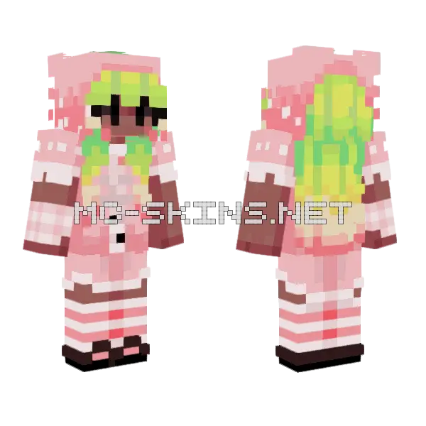 Berry Skin Minecraft skin, front and back