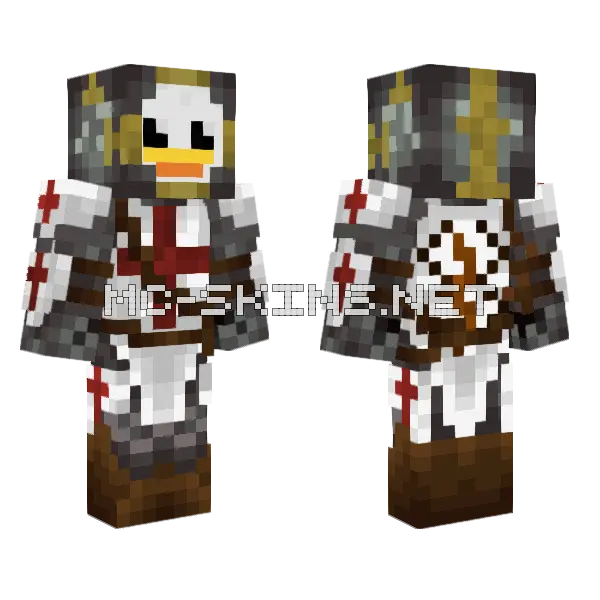 Bersache Got Minecraft skin, front and back