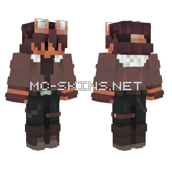 Bertram Historiador Minecraft skin, front and back