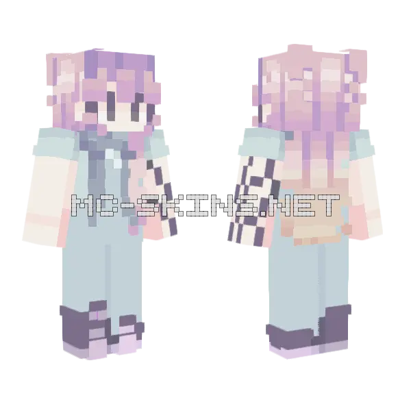 Betrayed But Cared Minecraft skin, front and back