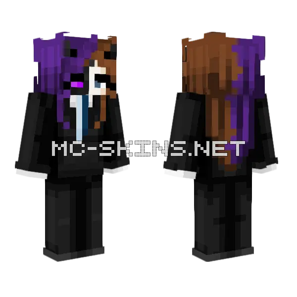 Better Bc I Said So Minecraft skin, front and back
