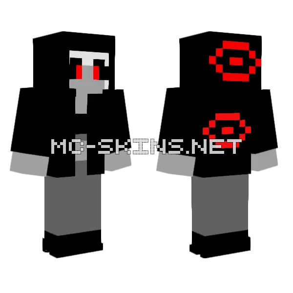 Betty Minecraft skin, front and back