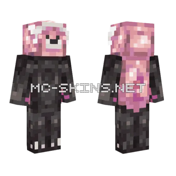 Bewear Pokemon Minecraft skin, front and back