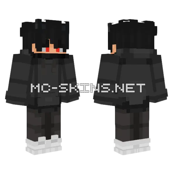 Bhyy Minecraft skin, front and back