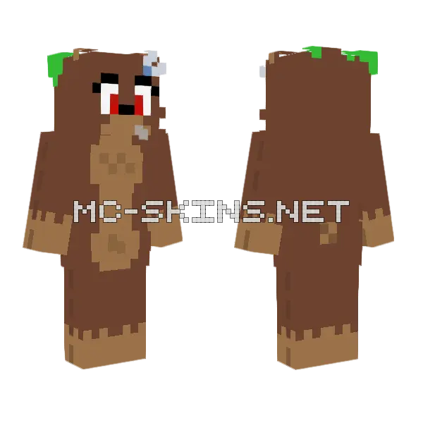 Bia Prowell – Jenny Addon Skin Minecraft skin, front and back