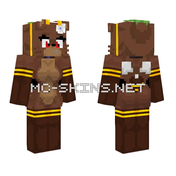 Bia Prowell – Jenny Mod Minecraft HD Skin Minecraft skin, front and back