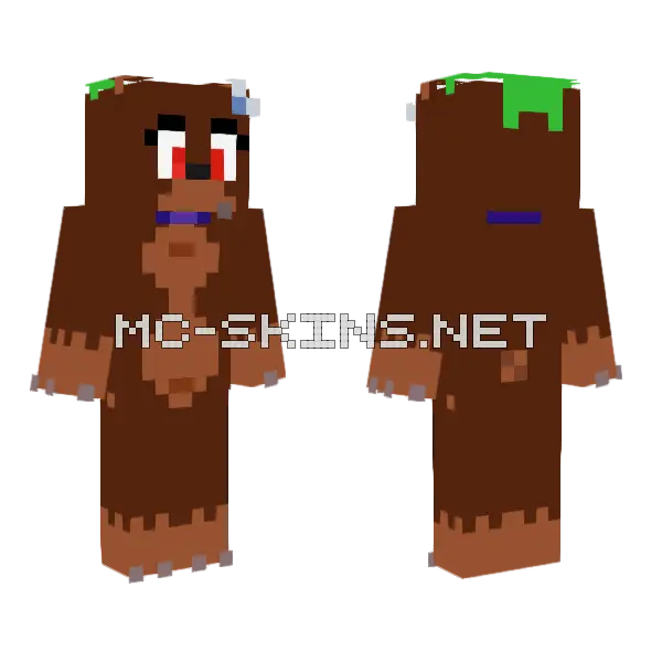 Bia Prowell – Jenny Mod Skin Minecraft skin, front and back