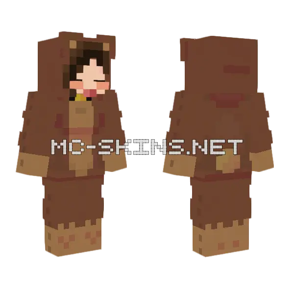 Bia Prowell (Jenny Mod) Skin Minecraft skin, front and back
