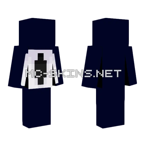 Big Eyeball Thing Minecraft skin, front and back