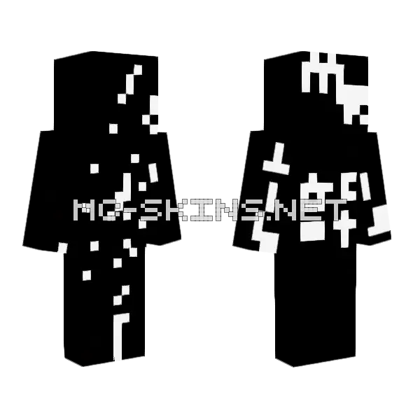 Big Project Reannouncement Minecraft skin, front and back