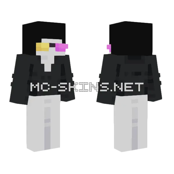 Big Shot Minecraft skin, front and back