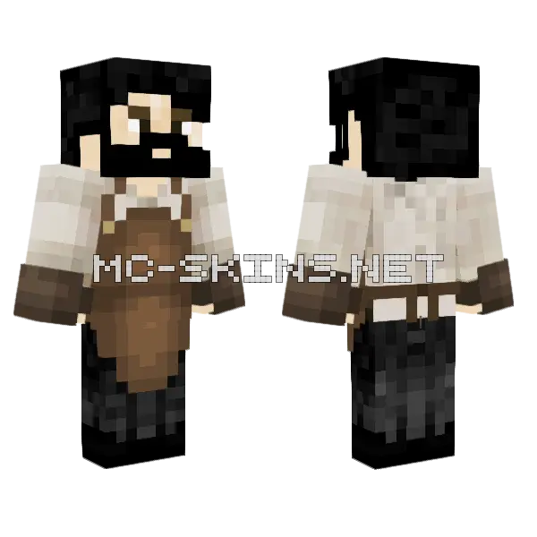 Billy Butcher Skin Minecraft skin, front and back
