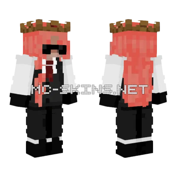 Billy New Minecraft skin, front and back