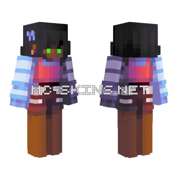 Birds Of A Feather Minecraft skin, front and back