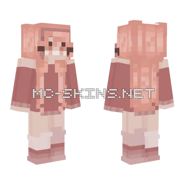 Birthday Gift Rce Minecraft skin, front and back