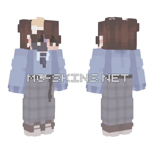 Birthday Skindex Anniversary Minecraft skin, front and back