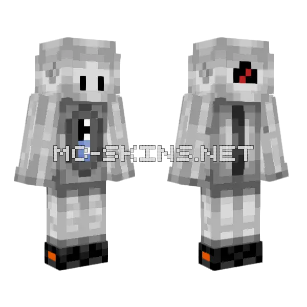 Biz Mech Suit, front and back