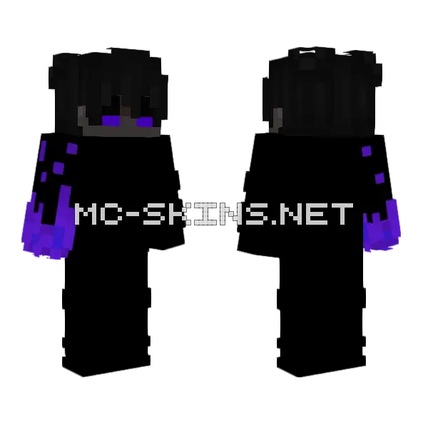Bjappe Minecraft skin, front and back