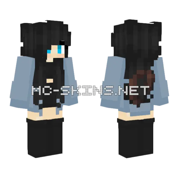 Béjmaksi Minecraft skin, front and back