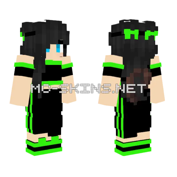 Béjmaksi Minecraft skin, front and back