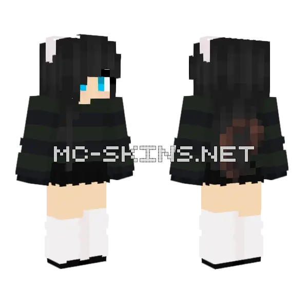 Béjmaksi Minecraft skin, front and back