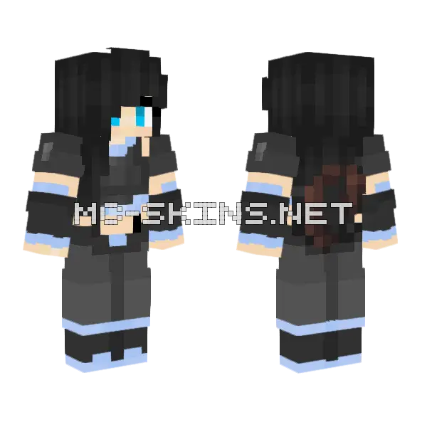 Béjmaksi Minecraft skin, front and back