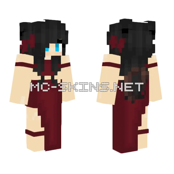 Béjmaksi Minecraft skin, front and back