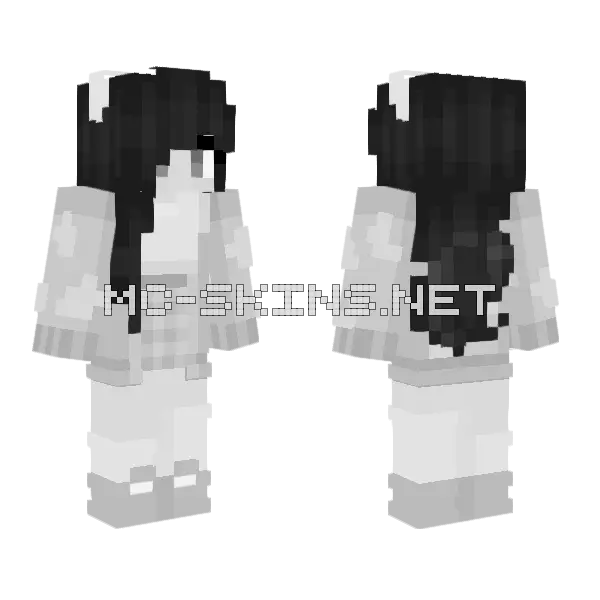 Béjmaksi Minecraft skin, front and back