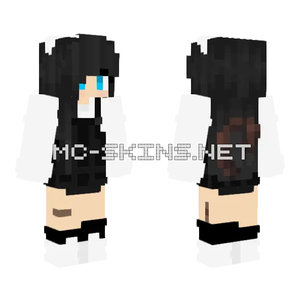 Béjmaksi Minecraft skin, front and back