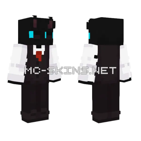 Black and White Figure, front and back