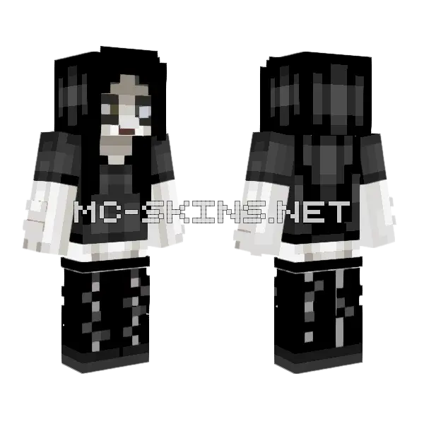 Black and White Suit, front and back