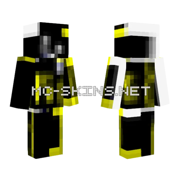 Black and Yellow Bee, front and back