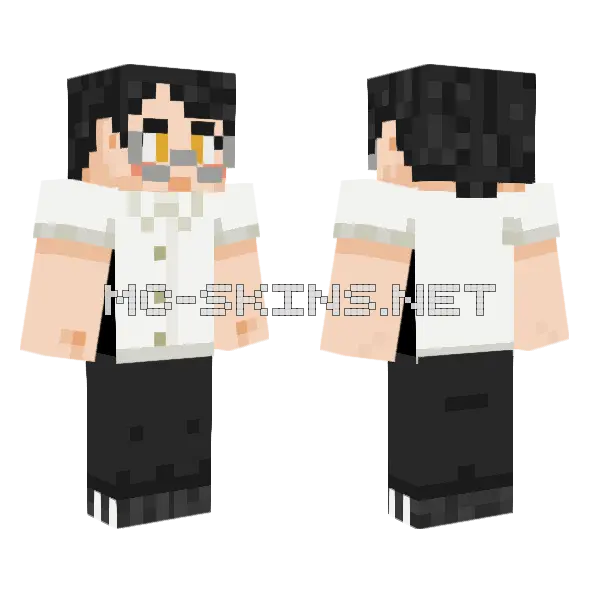 Anime Eyes Girl, front and back