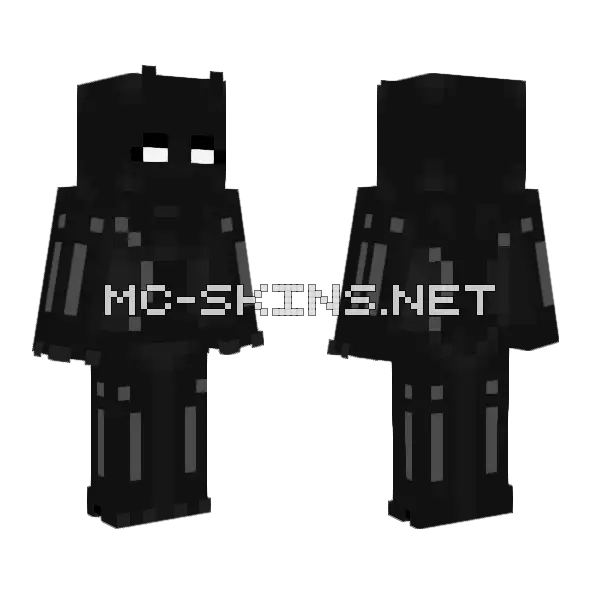 Black Panther Shuri Minecraft skin, front and back