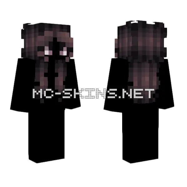 Blackberry Hb Minecraft skin, front and back