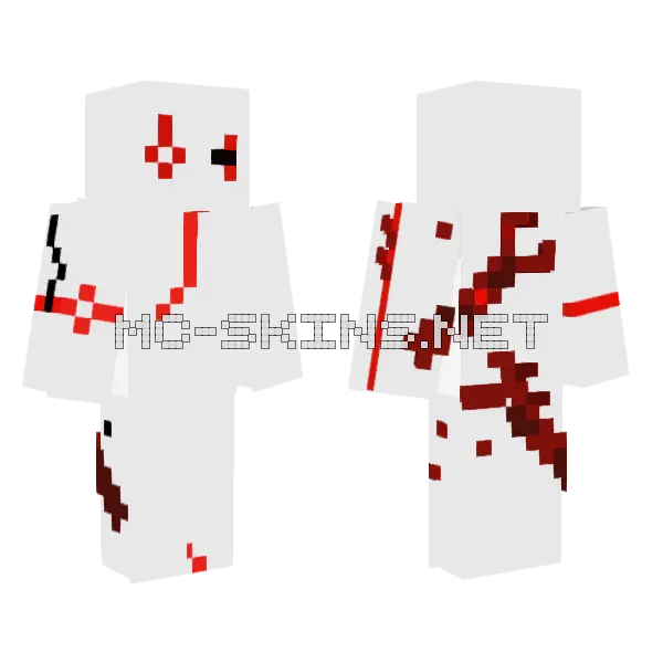 Blahhhhh Minecraft skin, front and back