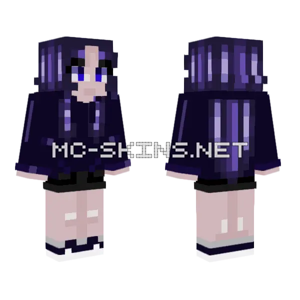 Blazingkitnueferm Boy Minecraft skin, front and back
