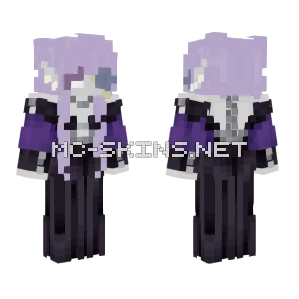 Ble 4 Minecraft skin, front and back