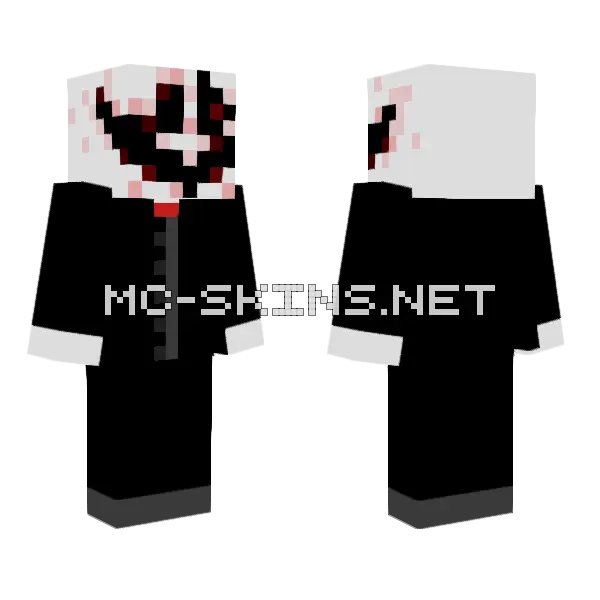 Blegh Suit Minecraft skin, front and back