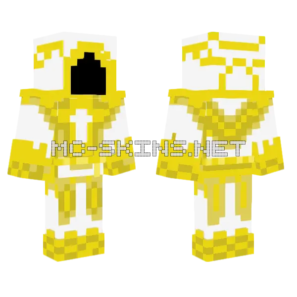 Blessed One Minecraft skin, front and back