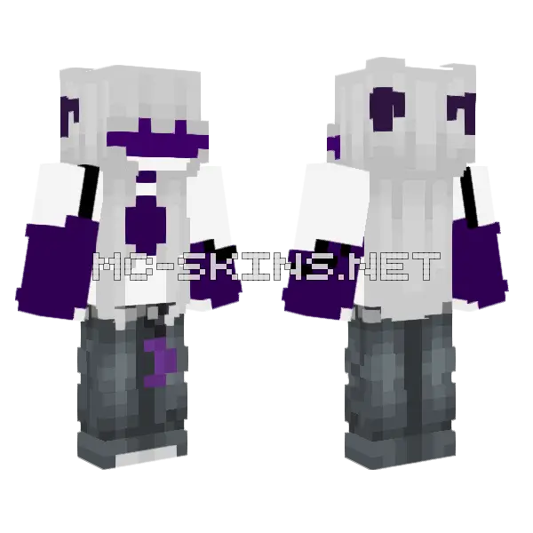 Blindfold Nyx, front and back