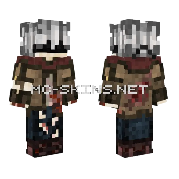 Blitz GSMP S2 Skin Minecraft skin, front and back