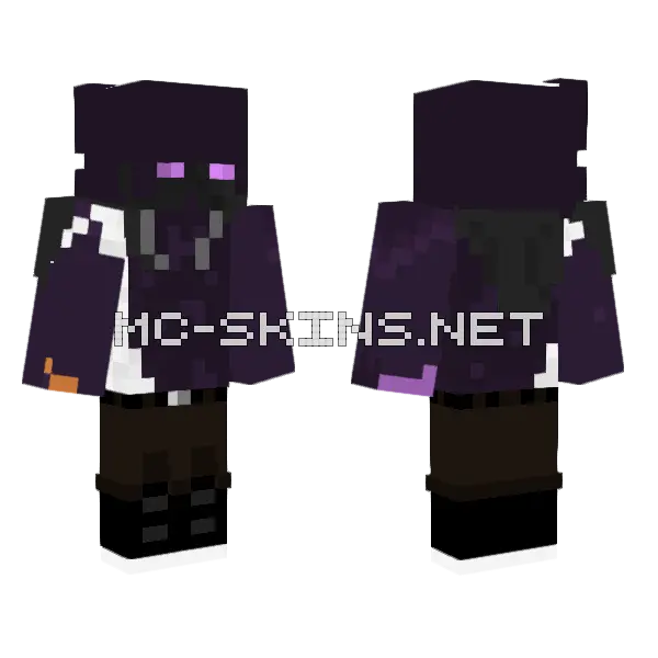 Blood Corrompido Minecraft skin, front and back