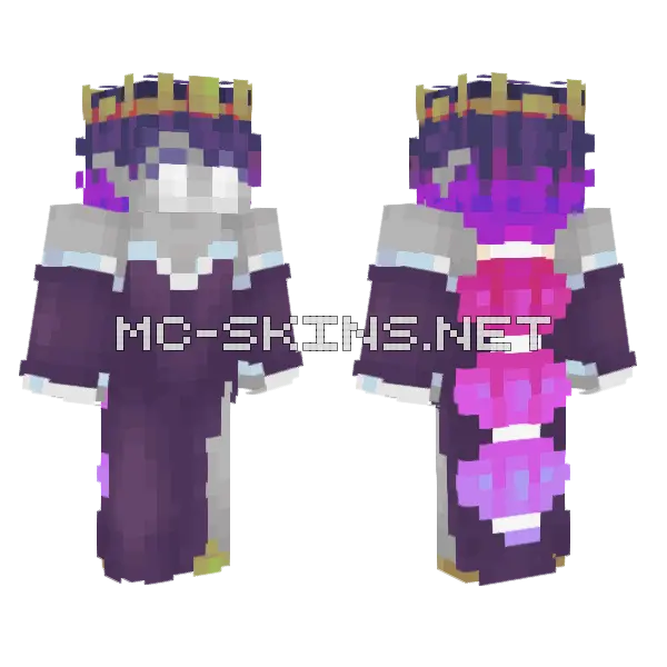 Blood Sucker Minecraft skin, front and back